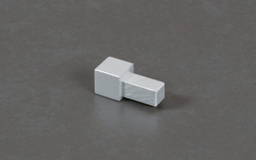 PROLINE PRODECOR Q Ecke 8 mm, silber matt, innen/außen