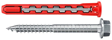 fischer HybridPower Langschaftdübel 10x90 FUS, Kunststoff/Stahl, 10 Stück
