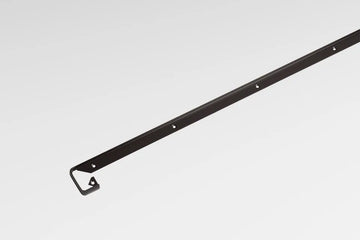 Getalit Pilzprofil für AF 133 braun, für Wandmontage, 600 x 12 x 40 mm