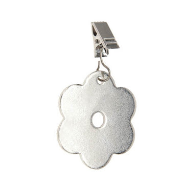 WINDHAGER Tischtuchbeschwerer Blumen Inox, 4 Stück