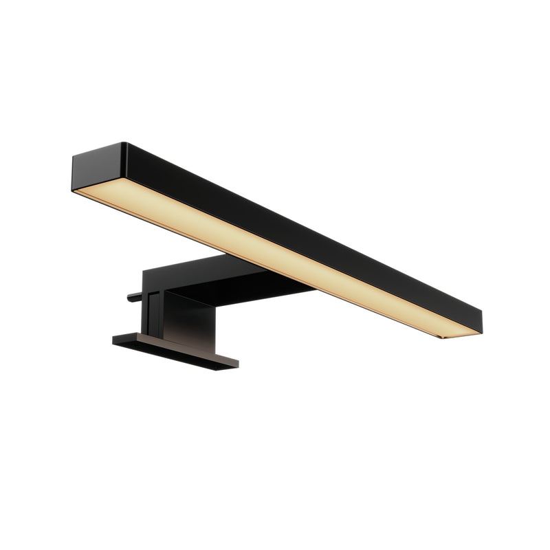 LED Aufsatzleuchte TE-A in Schwarz von Fackelmann, 30x10,5x4,6 cm
