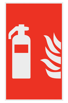 Conmetall Meister Hinweisschild Feuerlöscher, KU rot