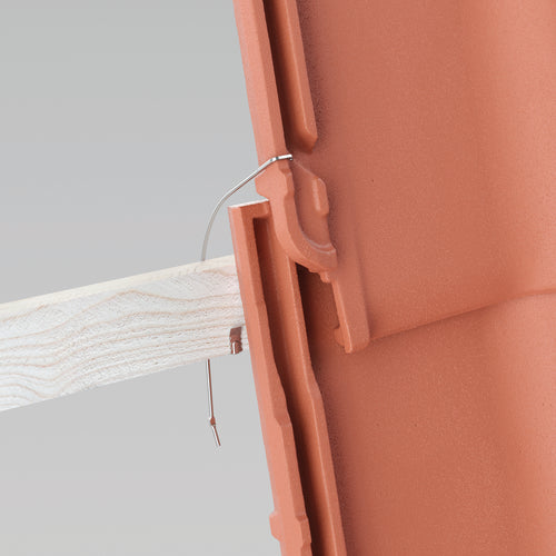 FOS® Seitenfalzklammer 452 ZIAL, Seitenfalzklammer eckig mit Zink-Aluminium