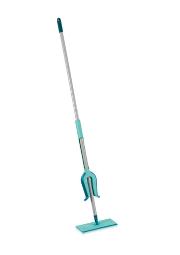 Leifheit Piccolo micro duo Bodenwischer grün/silber, 27 cm Wischbreite