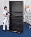 MEISTER Transportroller MDF 590x290 mm mit Kunststoff-Rädern, Traglast 200 kg