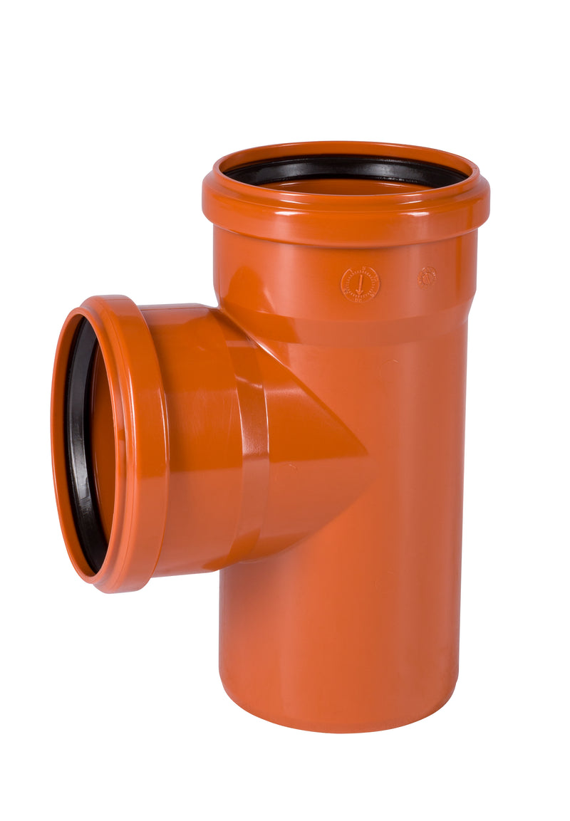 Ostendorf Einfachabzweig PVC orangebraun KGEA DN 110/110