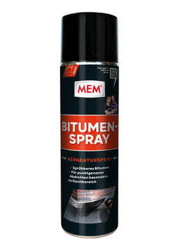 MEM Bitumen-Spray 500 ml, sprühbares Dichtungsanstrich für Dachreparaturen