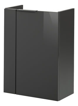 Fackelmann Mini-Waschtischunterschrank WTU 45 SBC anthrazit rechts, 1 Tür