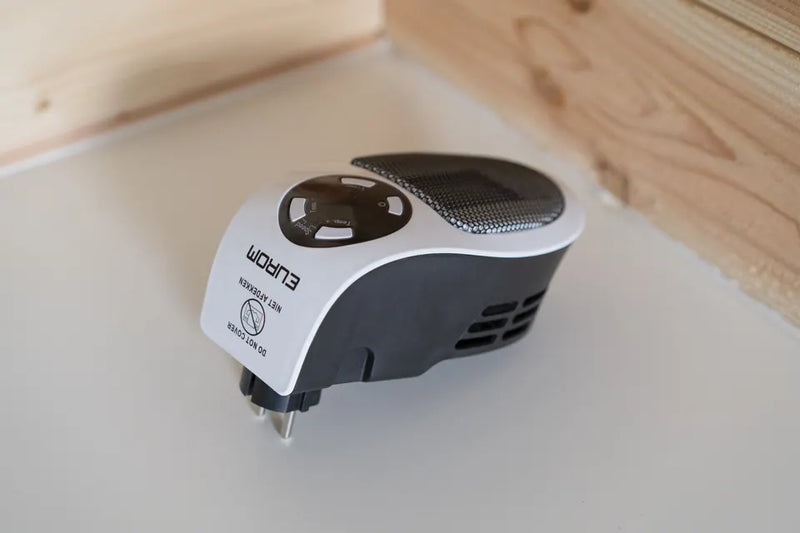 Eurom Heat Plug-in Keramikheizer 500 W, weiß (Steckdose)