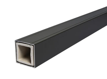 elephant Alu-Pfosten anthrazit, 2650 x 68 x 68 mm für elephant Elementzäune