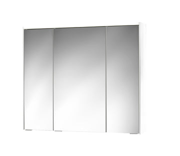 Jokey Spiegelschrank KHX 90 holzdekor-weiß 3-türig LED