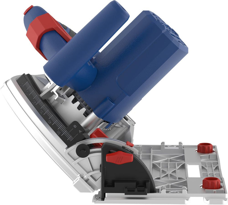 Güde Tauchkreissäge TS 57-1400 KE Set mit Anschluss für Staubabsaugung