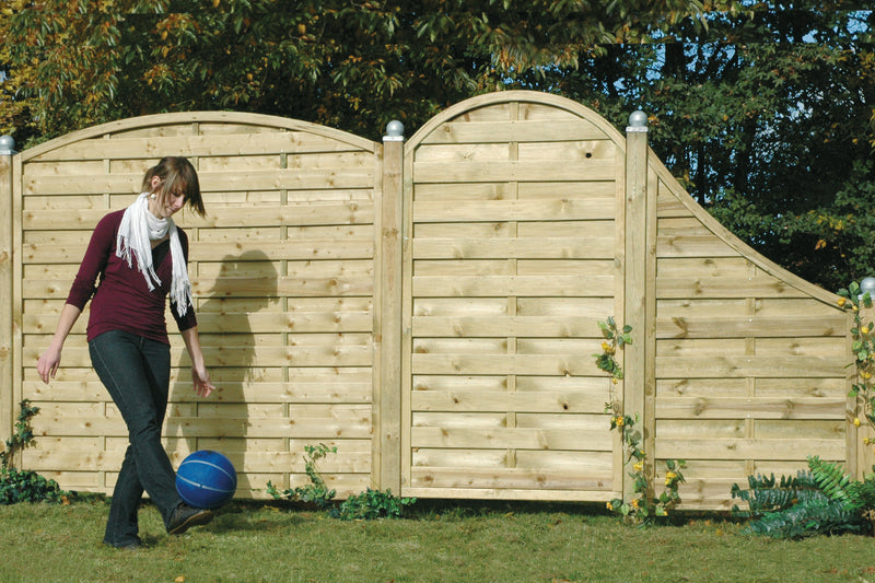 Joda® MONEGRO Dichtzaun grün, strukturiert, Holzrahmen 1000×1800 mm