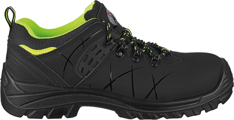 TRIUSO Florenz Halbschuh S3 schwarz/grün