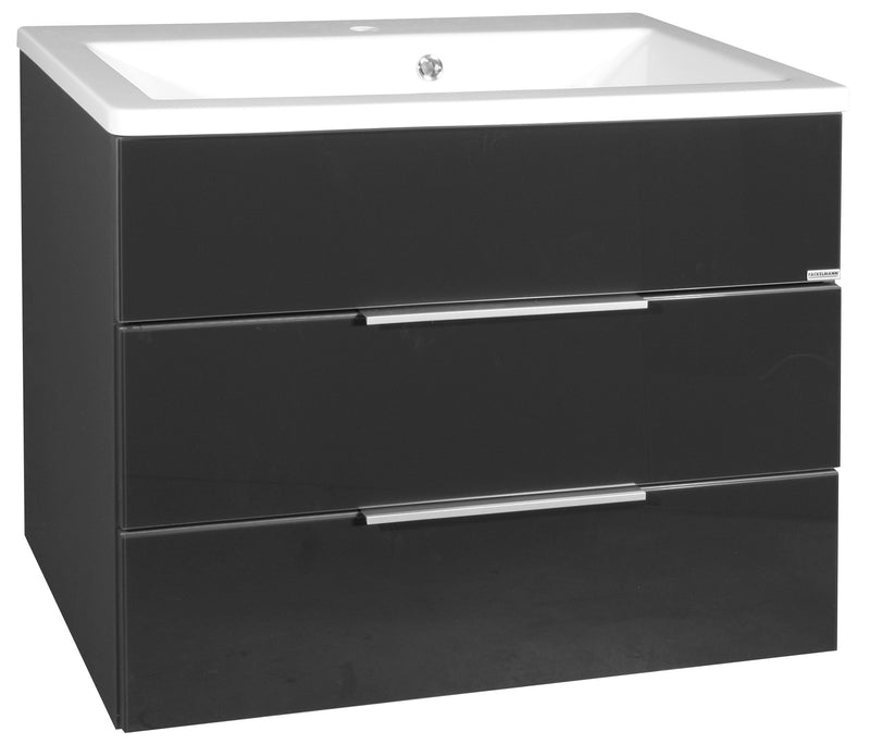 FACKELMANN DOMINO Gussbecken 80 cm weiß, 80x17x50 cm