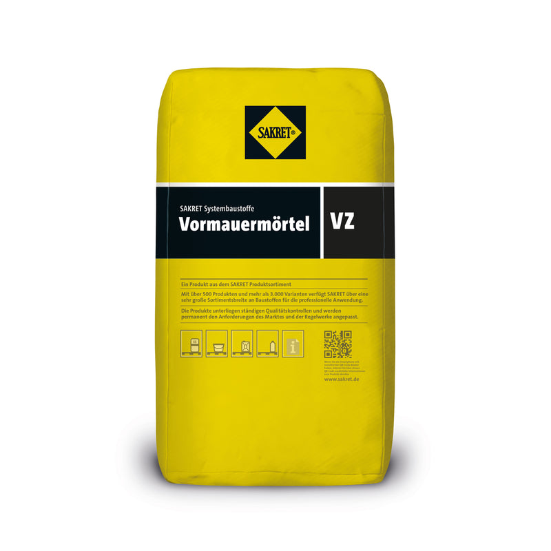 SAKRET Vormauermörtel VZ beige-stuhr, 40 kg für schwach saugende Steine