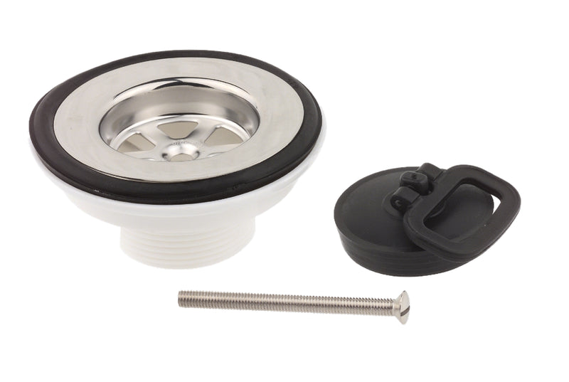 Schütte Ablaufventil KST 1 1/2" AG mit Ventilkelch, Ø 85 mm