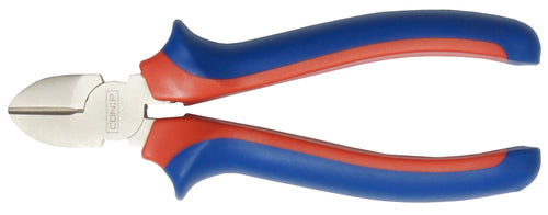 MEISTER Seitenschneider mit 2K-Griff, 160 mm, Metallkopf