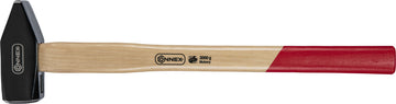 Conmetall Meister Vorschlaghammer mit Hickory-Holzstiel, Kopf Stahl