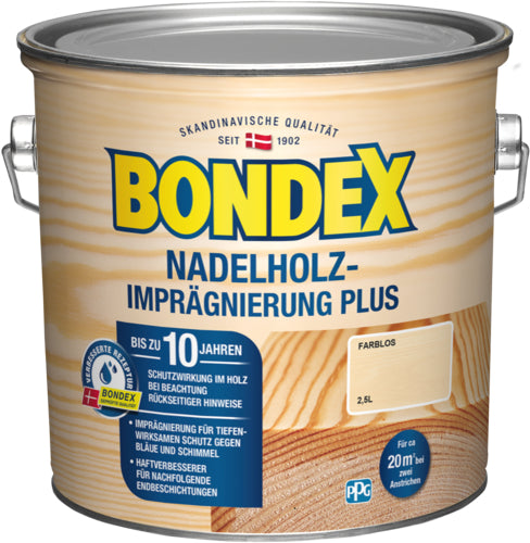 Bondex Nadelholz-Impräg Plus farblos (20 m²)