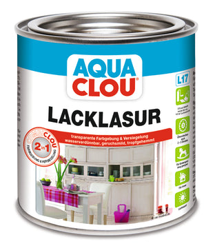 KRAUTOL Lack-Lasur L17 Aqua Combi-Clou grau 375 ml