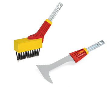 WOLF-Garten Eschen-Stiel Fugenbürste & Fugenkratzer P 767, 9 cm
