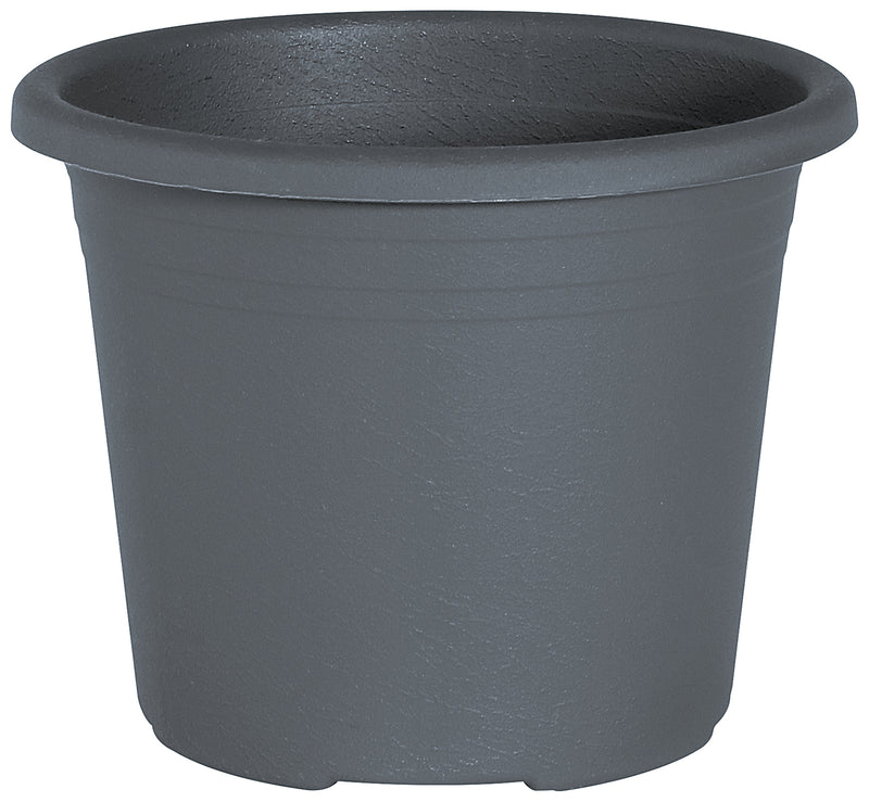 Geli Cylindro Pflanztopf anthrazit aus Polypropylen