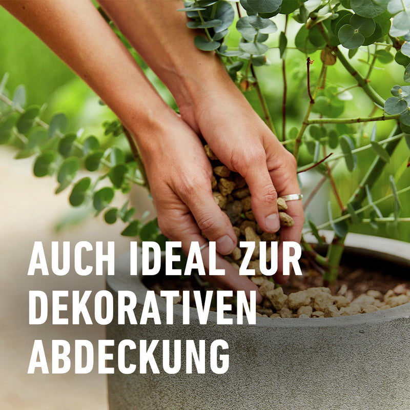 COMPO BIO Drainage- & Pflanzgranulat Granuplante 10 l, natürliches Bimsgranulat