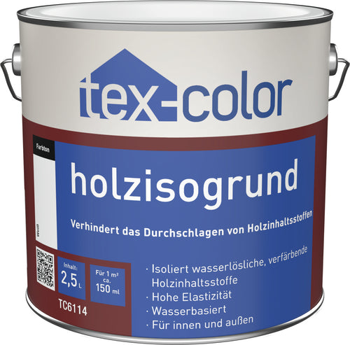 Tex-Color Holzisogrund weiß Grundierung