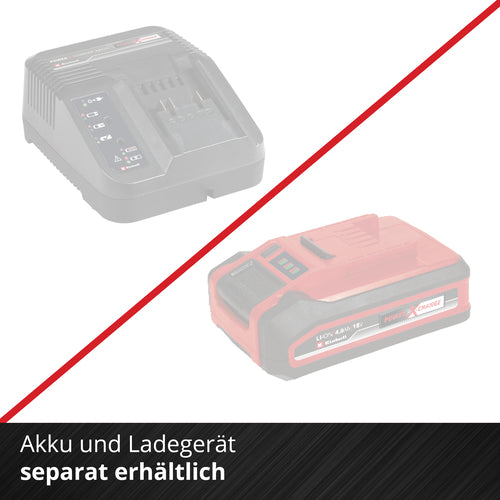 Einhell TE-OS 18/150 Li Akku-Multischleifer Solo, 18 V, 150x150 mm