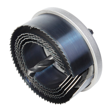 Wolfcraft Lochsägensatz Economic 5-teilig mit Durchmesser 60–95 mm