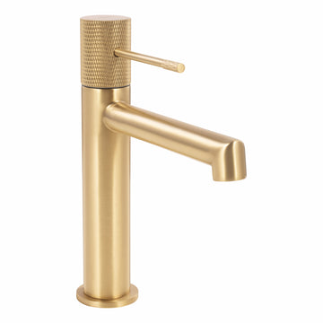 Schöner Wohnen Kadia M Waschtischarmatur Einhebel, Mattgold, Höhe 121 mm