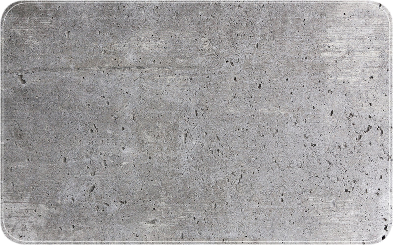 WENKO Concrete Wanneneinlage Ginkgo, mehrfarbig 40 x 70 cm