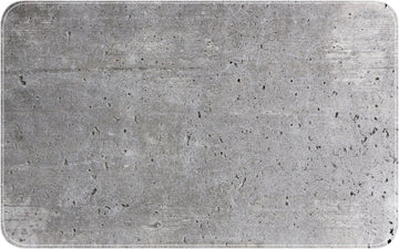 WENKO Concrete Wanneneinlage Ginkgo, mehrfarbig 40 x 70 cm