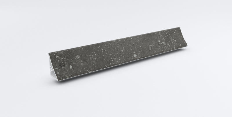 Getalit Plus Wandanschlussprofil A1C in Schwarz, 590x20 mm