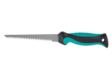 Wolfcraft Hand-Stichsäge für Ausschnitte, Länge 318 mm, 2-Komponenten-Griff
