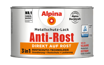 Alpina Metallschutzlack glänzend (RAL)