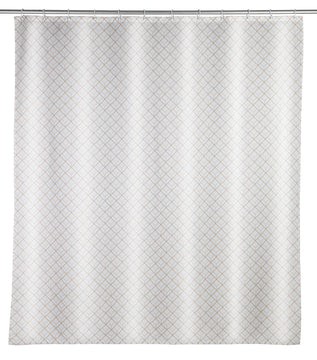 WENKO Cubique Duschvorhang 180x200 cm Polyester mehrfarbig