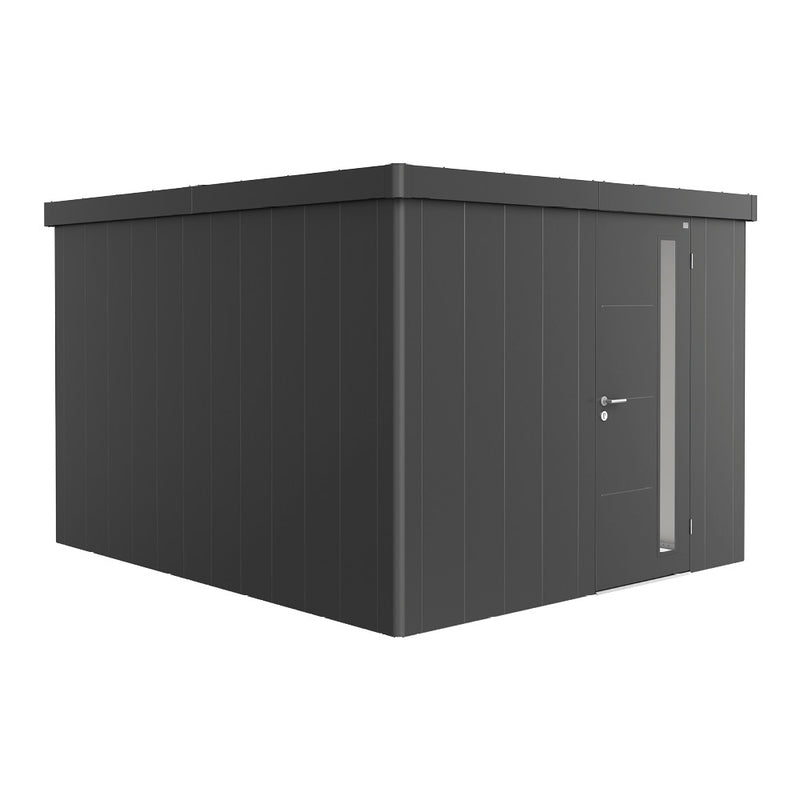 Biohort Gerätehaus Neo Gr. 4C (292 × 348 × 222 cm) Dunkelgrau-metallic Standardtür