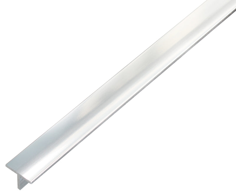GAH ALBERTS T-Profil Aluminium chromoptik, 15 x 15 x 1,5