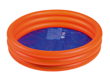 WEHNCKE Uni Pool Planschbecken rot, rund, 100 x 23 cm