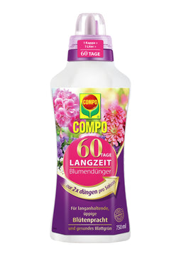 COMPO 60 Tage Langzeit Blumendünger (flüssig), 0,7 l