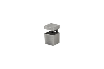 DOLLE BLOC-Set Metallclip für Regalträger, Edelstahl, 6–19 mm
