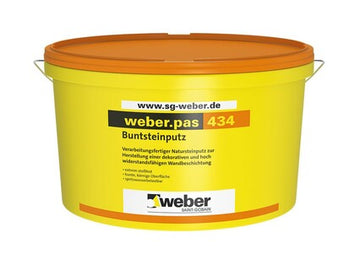 weber.pas 434 Buntsteinputz