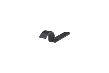 DOLLE PIPE Einhängehaken Boardfix schwarz für Eisenrohrsystem (4 Stück)