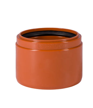 Ostendorf KGUSM Anschluss Übergangsstück DN/OD aus PVC, orangebraun