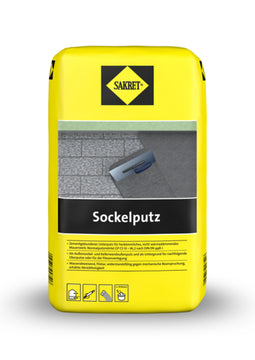 SAKRET Sockelputz, hydraulisch erhärtender Zementputz, 10 kg