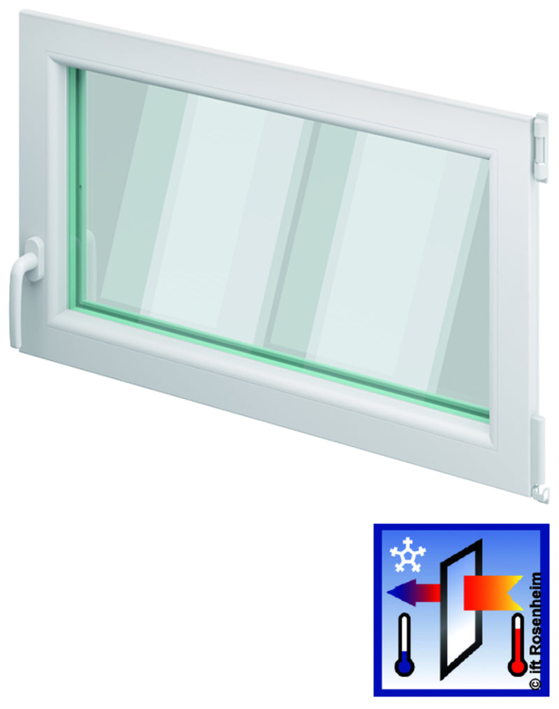 ACO Therm® 3.0 Kellerfenster-Einsatz 3-fach rechts, verkehrsweiß RAL 9016