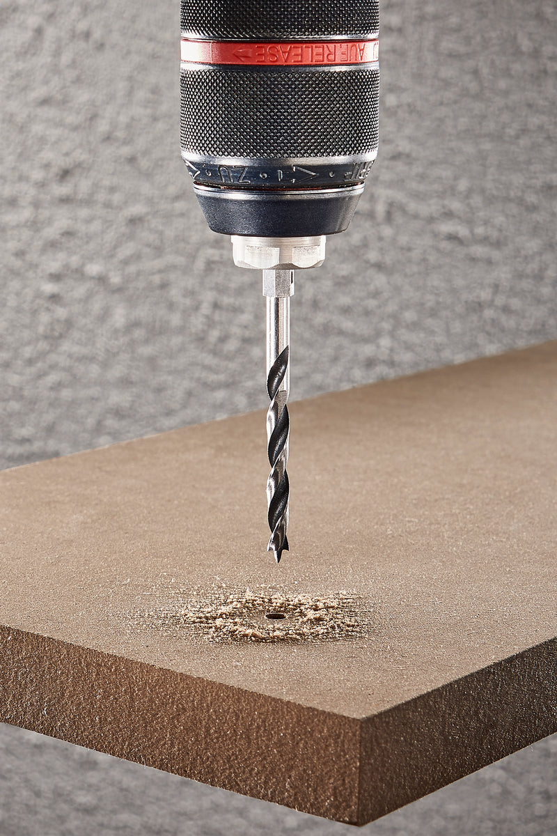 Wolfcraft Holzbohrer CV 6-kant Spiralbohrer