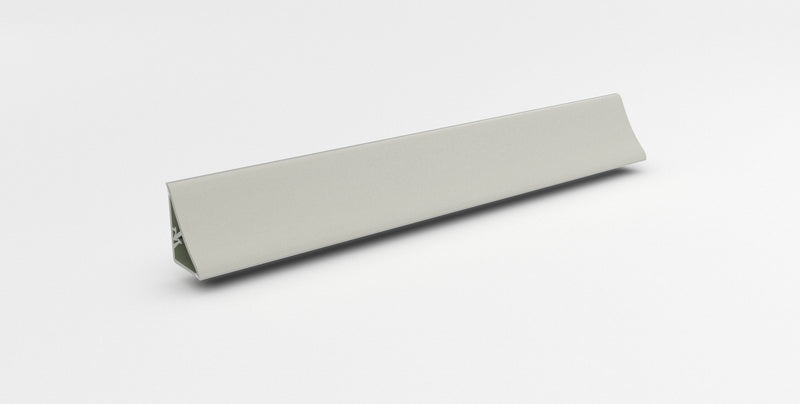Getalit Plus Wandanschlussprofil A1C in Schwarz, 590x20 mm